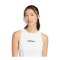 adidas Essentials Linear Tanktop Damen Weiß - weiss