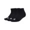 adidas Essentials Low 3er Pack Socken Schwarz - schwarz