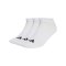 adidas Essentials Low Socken Weiß - weiss