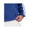 adidas Essentials Three Stripes Fleece Hoody Blau - blau
