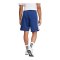 adidas Essentials Three Stripes Fleece Short Blau - blau