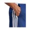 adidas Essentials Three Stripes Fleece Short Blau - blau