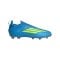 adidas F50 Elite LL FG Ice Cold Precision Kids Blau - blau
