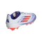 adidas F50 League MG Advancement Kids Weiss Rot - weiss