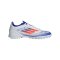 adidas F50 League TF Advancement Weiss Rot - weiss
