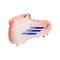 adidas F50 Sparkfusion League Mid FG/AG Coral Blaze Kids Orange - orange
