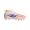 adidas F50 Sparkfusion League Mid FG/AG Coral Blaze Kids Orange - orange