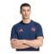 adidas FC Bayern München Tiro Travel T-Shirt Blau - blau
