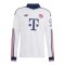 adidas FC Bayern München Trikot Langarm Away 2026/2027 Weiß - weiss