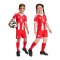 adidas FC Bayern München Mini Trikot Set Home 2025/2026 Kids Rot - rot