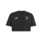 adidas Juventus Turin Tiro Travel T-Shirt Schwarz - schwarz
