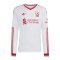 adidas FC Liverpool Authentic Trikot Langarm Away 2026/2027 Weiß - weiss