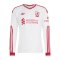 adidas FC Liverpool Trikot Langarm Away 2026/2027 Weiß - weiss