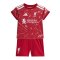 adidas FC Liverpool Trikot Set Home 2026/2027 Kids Rot - rot