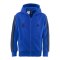 adidas FC Schalke 04 Essentials Kapuzenjacke Kids Blau - blau
