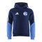 adidas FC Schalke 04 Team Kapuzenjacke Kids Blau - blau