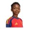 adidas FEF Spanien Fan Trikot Home WM 2026 Kids Rot - rot