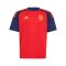 adidas FEF Spanien Fan Trikot Home WM 2026 Kids Rot - rot