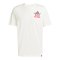 adidas Football Graphic T-Shirt Weiss - weiss