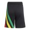 adidas Fortore 23 Short Kids Schwarz Rot Gelb - schwarz
