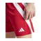 adidas Fortore 23 Short Rot Weiss - rot