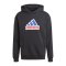 adidas Future Icons Badge of Sport Hoody Schwarz - schwarz