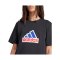 adidas Future Icons Badge of Sport T-Shirt Schwarz - schwarz