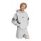 adidas Future Icons Three Stripes Hoody Grau - grau
