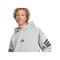 adidas Future Icons Three Stripes Hoody Grau - grau