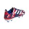 adidas Gamemode FG Iconic Footballs Weiss Blau - weiss
