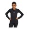 adidas Goalkeeper Baselayer Longsleeve Kids Schwarz - schwarz