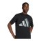 adidas Holiday Big Logo T-Shirt Schwarz - schwarz