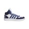 adidas Hoops 3 Mid Classic Vintage Sneaker Weiß - weiss