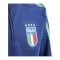 adidas FIGC Italien HalfZip Sweatshirt EM 2024 Kids Blau - blau