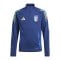 adidas FIGC Italien HalfZip Sweatshirt EM 2024 Kids Blau - blau