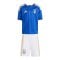 adidas Italien Trikot Set Home WM 2026 Kids Blau - blau