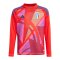 adidas FIGC Italien Torwarttrikot Langarm Kids Rot - rot