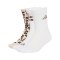 adidas Leo Graphic 3er Pack Socken Beige - beige