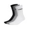 adidas Lin Crew 3er Pack Socken Grau - grau