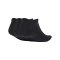 adidas Liner 3er Pack Socken Schwarz - schwarz