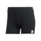 adidas Lounge Rib Bootys Short Damen Schwarz - schwarz