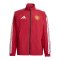 adidas Manchester United Anthem Jacke Rot - rot