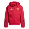 adidas Manchester United Anthem Kapuzenjacke Kids Rot - rot