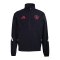 adidas Manchester United Anthem Jacke Schwarz - schwarz