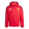 adidas Manchester United Anthem Kapuzenjacke Rot - rot
