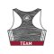 adidas mi Singlet Running Top Damen Grün Weiss - gruen
