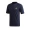 adidas MH Stadium T-Shirt Blau - schwarz