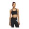 adidas Optime Essentials Workout Sport-BH Damen Schwarz - schwarz