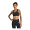 adidas Optime Essentials Workout Sport-BH Damen Schwarz - schwarz