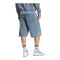 adidas Originals Firebird Adicolor Denim Mid-Rise Straight Leg Short Blau - blau